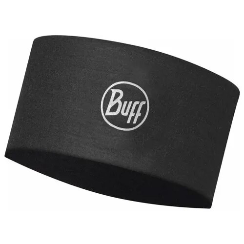 Повязка Buff CoolNet UV Wide Headband Speckle Black, черный