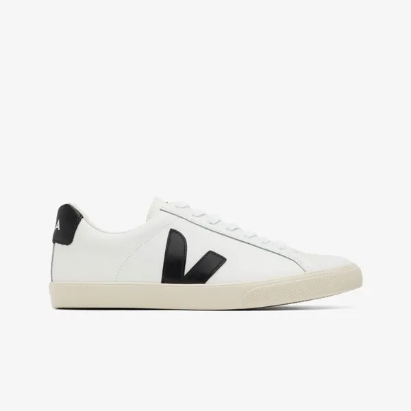 Кроссовки Esplar Logo Leather 'Black' VEJA, черный