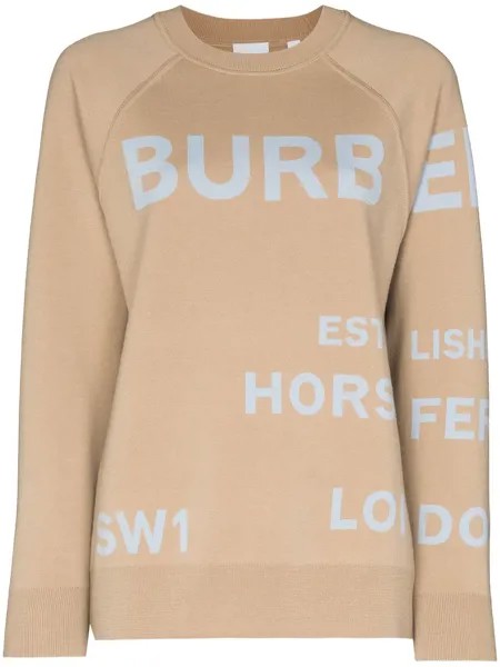 Burberry Horseferry jacquard jumper