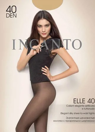 Колготки женские Incanto колготки 'Elle 40' melon, размер 4 телесные 4 (L)