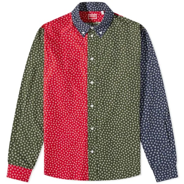 Рубашка Kenzo Button Down Flower Print Shirt