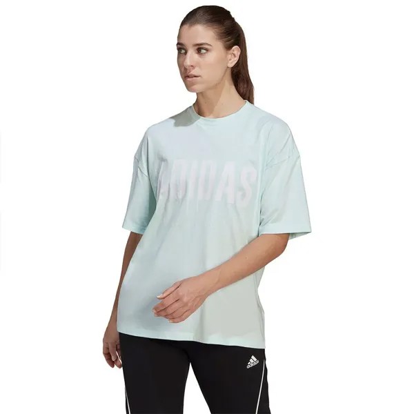 Футболка с коротким рукавом adidas Bluv Q2 OV, синий