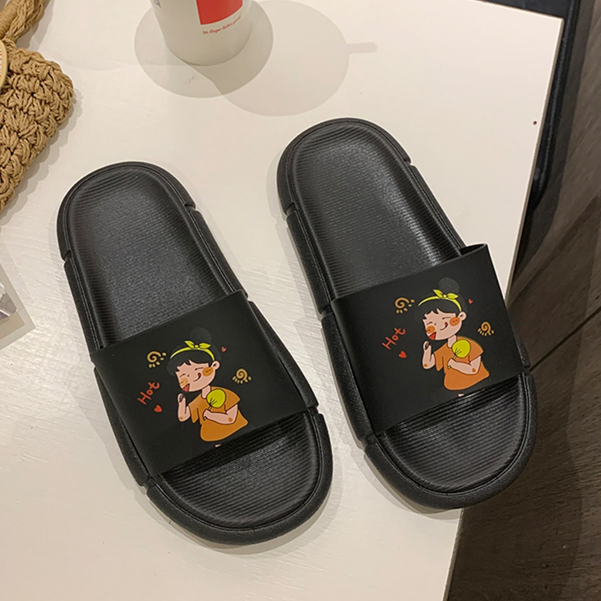 Сланцы девочка с узором