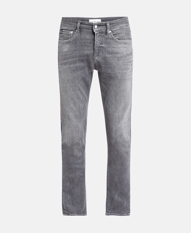Джинсы узкого кроя Calvin Klein Jeans, серый