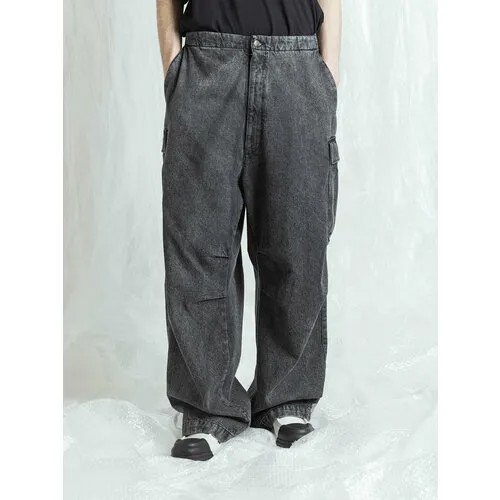 Джинсы карго Societe Anonyme INDY POCKET MARMO, размер S, серый