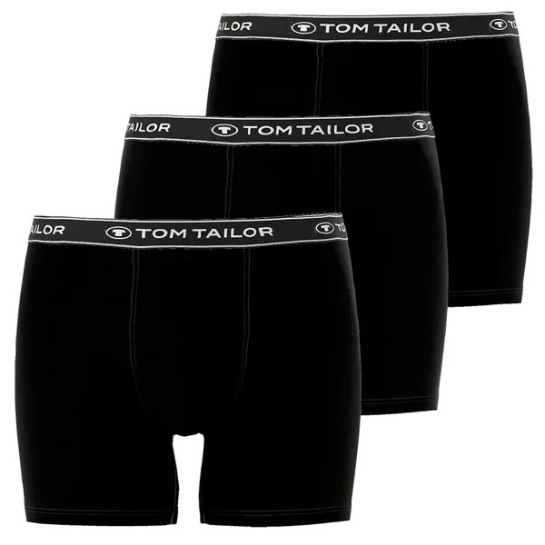 Боксеры Tom Tailor Boxershorts 3 шт, черный