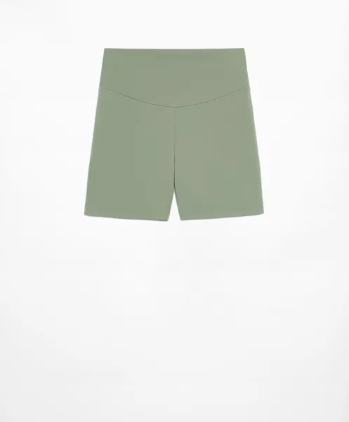 Шорты Oysho Comfortlux High Rise 10 cm Hot, зеленый