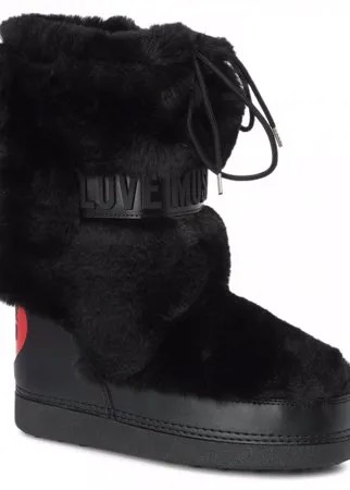 Унты женские Love Moschino JA24232G черные черные 35 EU; 36 EU