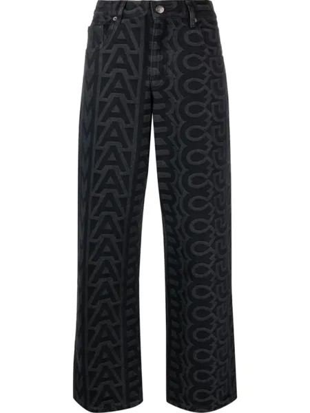 Marc Jacobs прямые джинсы The Monogram, черный