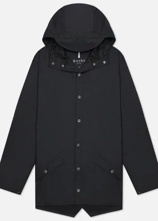 Мужская куртка дождевик RAINS Jacket, цвет чёрный, размер M-L