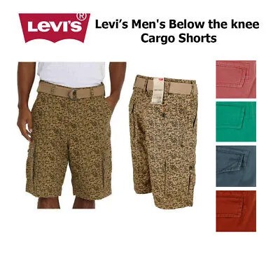Мужские шорты карго ниже колена Levis