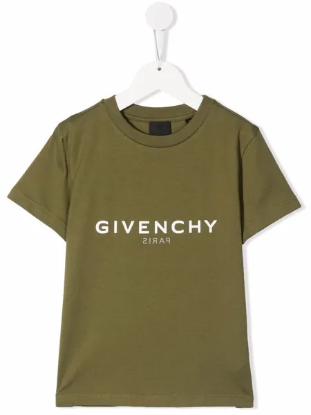 Givenchy Kids футболка с логотипом