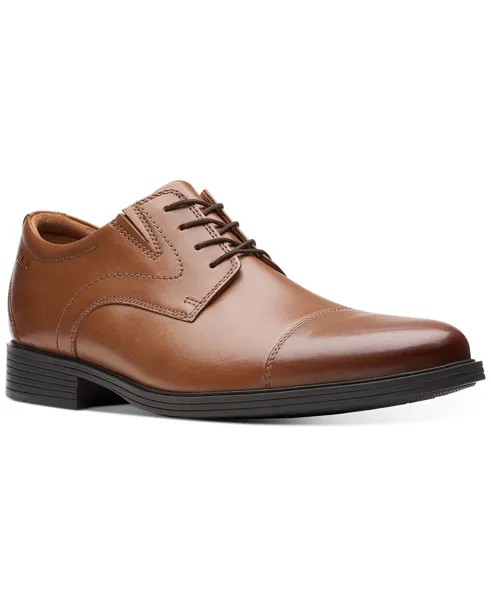 Мужские оксфорды whiddon cap-toe Clarks, мульти