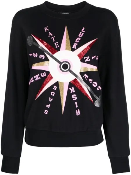 Kate Spade толстовка Carnival Spinner, черный