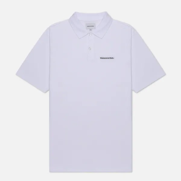 Мужское поло thisisneverthat T-Logo Jersey белый, Размер S