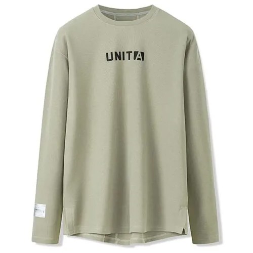 Лонгслив/ANTA/852317403-2/Оливковый/S