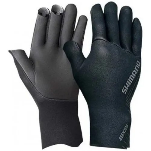 Перчатки SHIMANO, размер L, черный
