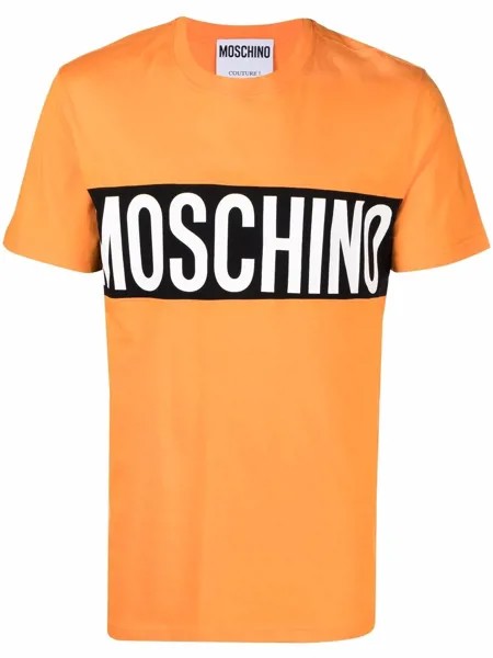 Moschino футболка с логотипом