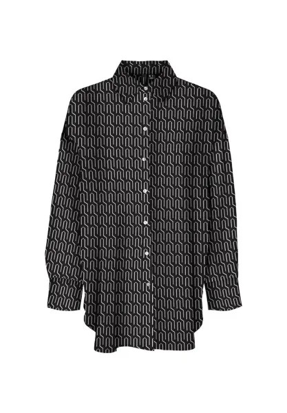 Блузка с длинными рукавами VERO MODA, цвет Black-Wilma