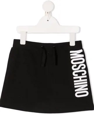 Moschino Kids спортивная юбка с логотипом