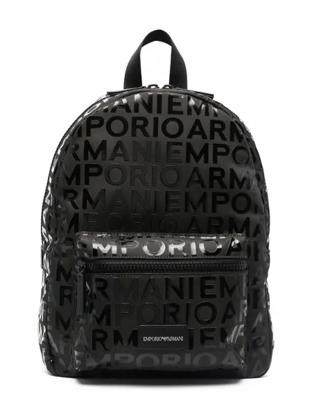 Emporio Armani Kids рюкзак с монограммой