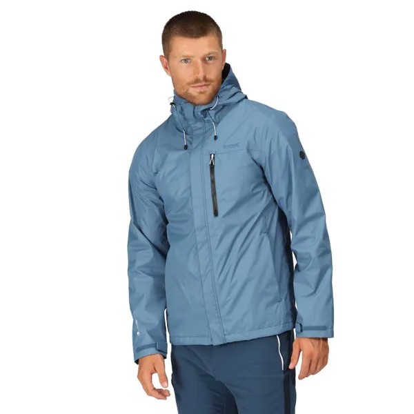 Куртка Regatta Baslow Hoodie Rain, синий