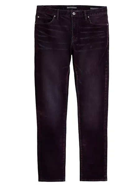 Джинсы узкого кроя J702 John Varvatos, цвет ox blood