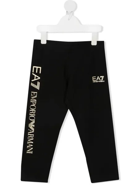 Emporio Armani Kids спортивные брюки с логотипом