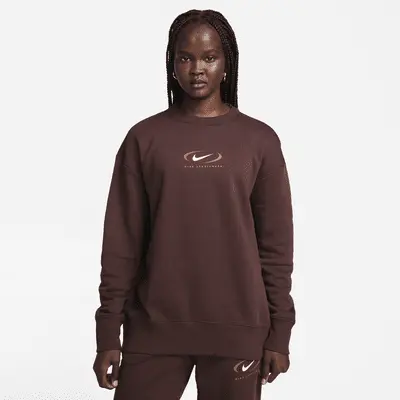 Толстовка Nike Sportswear Phoenix Fleece, цвет Earth