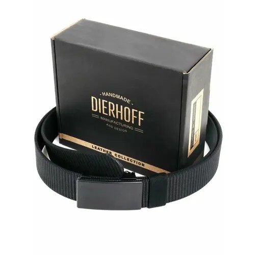 Ремень Dierhoff, размер 135, черный