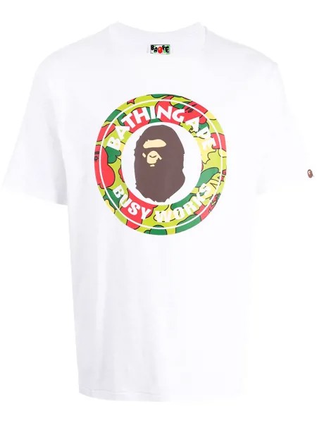 A BATHING APE® футболка с логотипом