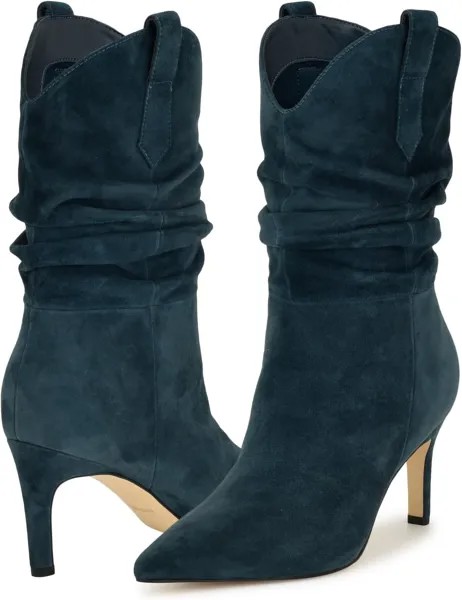 Сапоги Gonda Nine West, цвет Dark Blue Suede