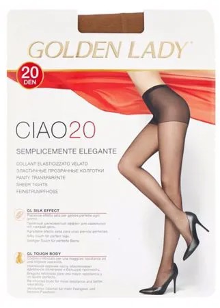 Колготки Golden Lady Ciao 20 den, размер 3-M, melon (бежевый)