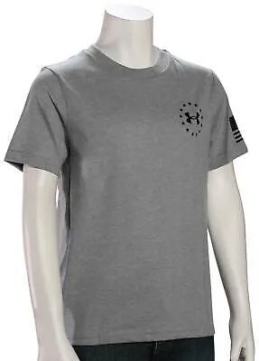 Футболка Under Armour’s Freedom Flag — Steel Light Heather — Новинка