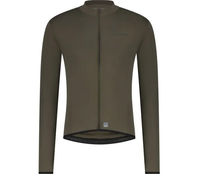 Рубашка SHIMANO Thermal Long Sleeve Jersey VERTEX, цвет Moosgrün