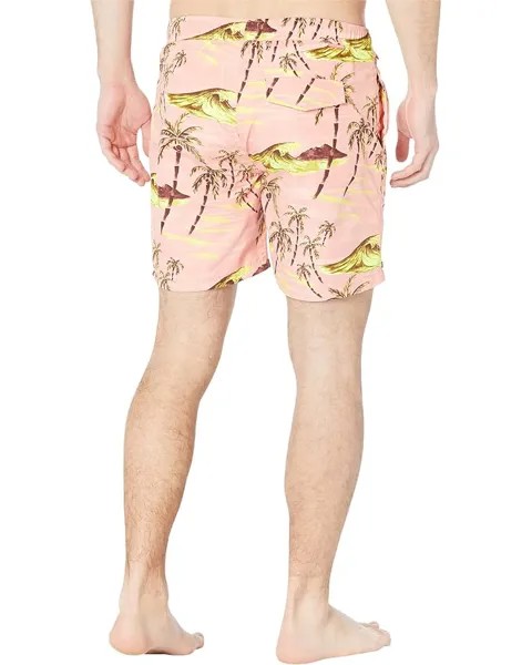 Шорты для плавания Scotch & Soda Mid Length Recycled Polyester Printed Swim Shorts, цвет Combo C