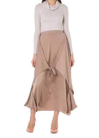 Юбка женская Adzhedo 2721 бежевая 3XL