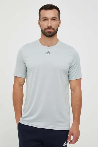 Тренировочная футболка HIIT SLG adidas, зеленый