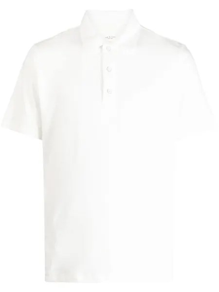 Rag & bone рубашка поло Classic Flame, белый