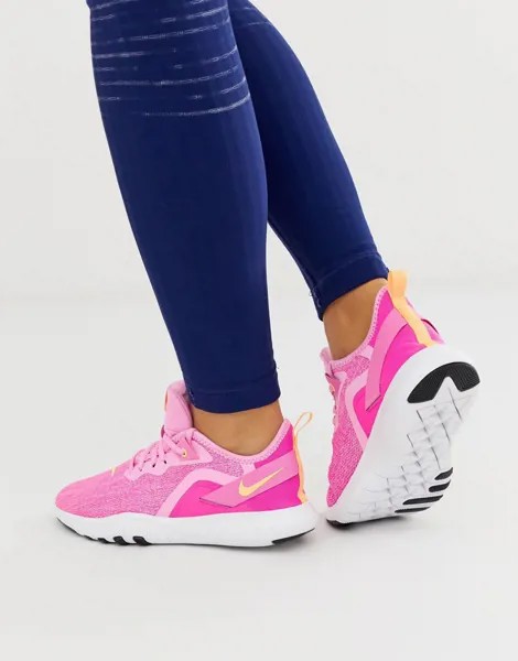 Розовые кроссовки Nike Training Flex-Розовый