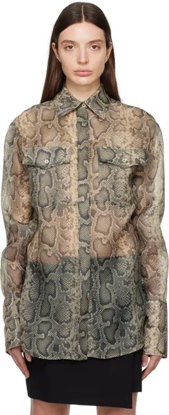 Хаки Рубашка Каноре Sportmax
