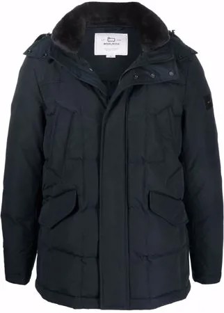 Woolrich пуховик с капюшоном