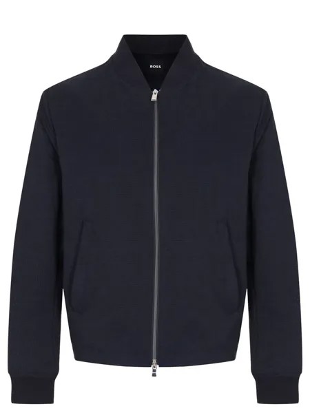 Бомбер Slim Fit однотонный