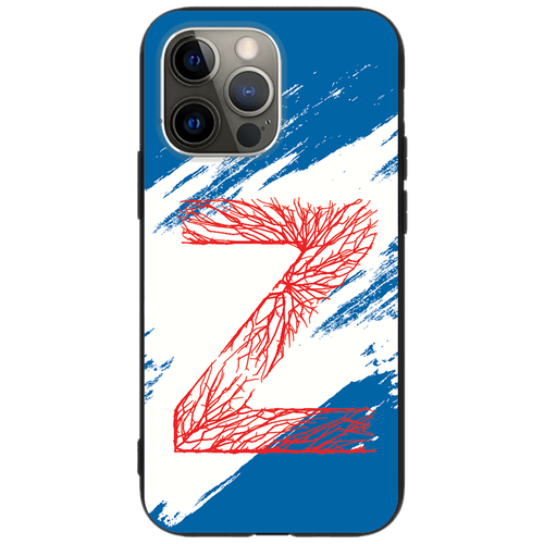 Силиконовый чехол с рисунком Буква Z для Apple iPhone 13 Pro Max, Anycase PR0005222