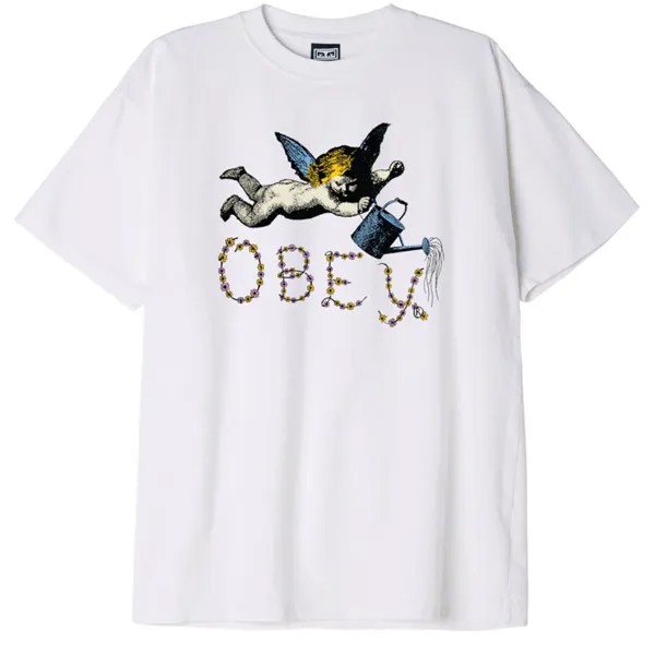 Футболка OBEY Obey Flower Angel White