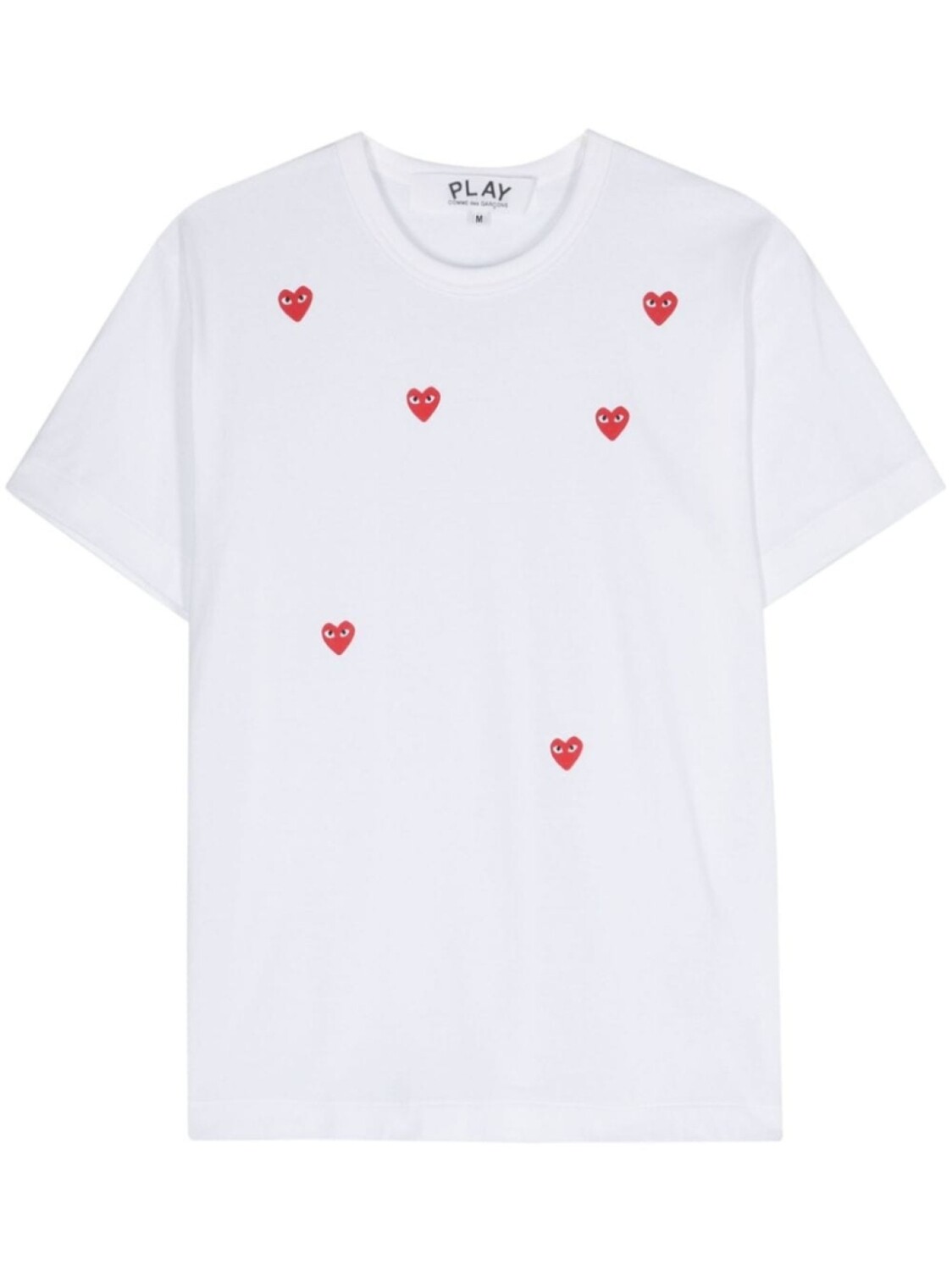 Comme Des Garçons Play футболка с принтом, белый
