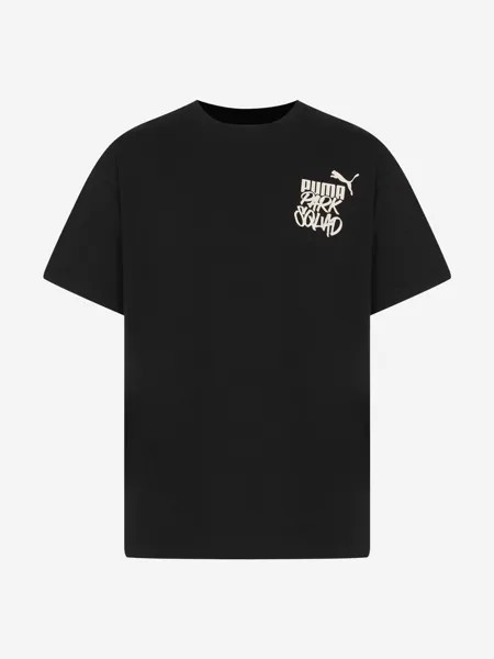 Футболка для мальчиков PUMA ESS+ Mid 90s Graphic, Черный