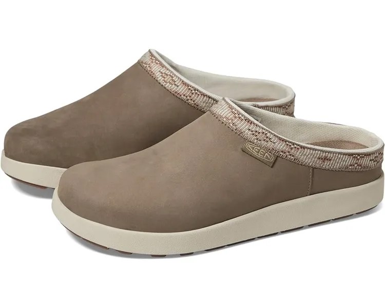 Сабо KEEN Elle Mule Suede, цвет Brindle/Birch