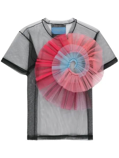 Viktor & Rolf футболка 'Rainbow Twist'