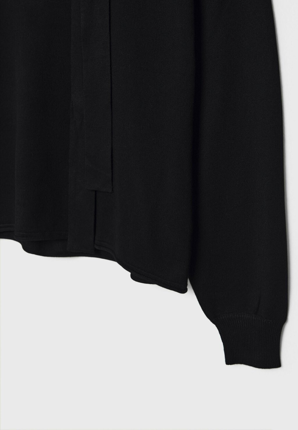 Джемпер BOAT NECK  Stradivarius, черный